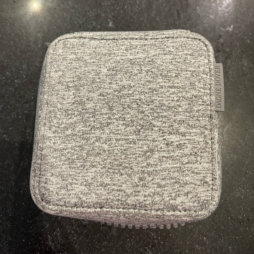 Dagne Dover Heather Gray Compact Tech Case